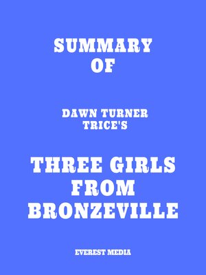 cover image of Summary of Dawn Turner Trice's Three Girls from Bronzeville